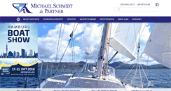 Desktop Screenshot of msp-yacht.de